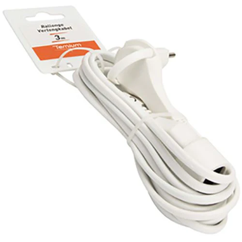 Cabo Extensão Temium 6A 3m - Branco