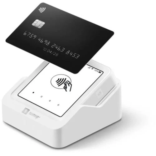 Terminal de Pagamento POS SumUp Solo 4G Wi-Fi NFC BT + Estação de Carregamento