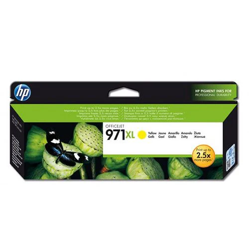Tinteiro HP Original 971XL - Amarelo - CN626AE