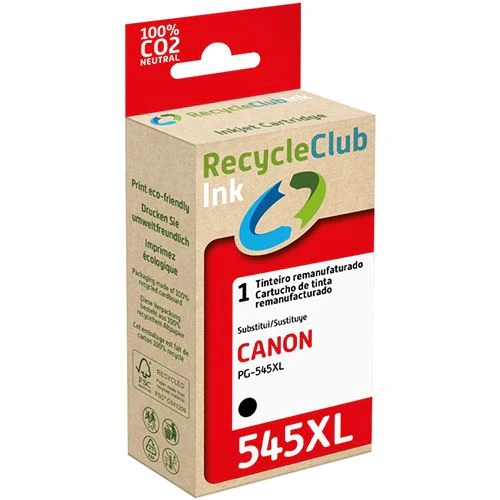 Tinteiro Recycleclub Canon PG-545 XL - Preto - 1 Uni.