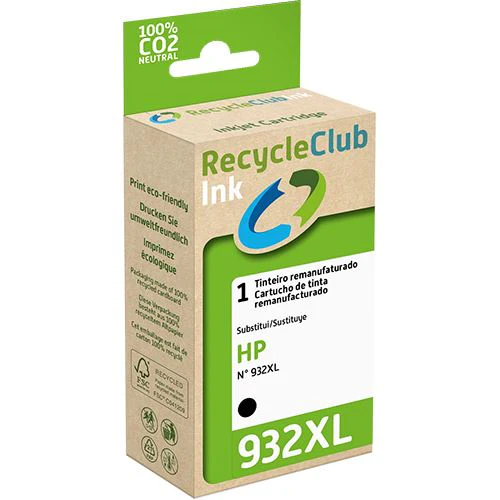 Tinteiro Recycleclub HP 932XL - Preto