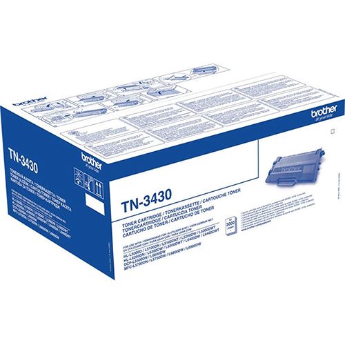 Toner Brother TN-3430 - Preto