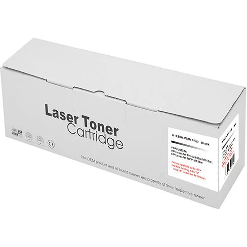 Toner Reciclado Recoll THP1000NE Compatível com HP W1420A - Preto - Image 2