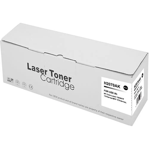 Toner Reciclado Recoll THP1001NE Compatível com HP W2070A - Preto - Image 2