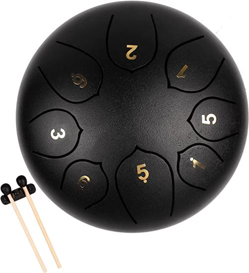 Tongue Drum 8 STD6/8N Preto Fzone