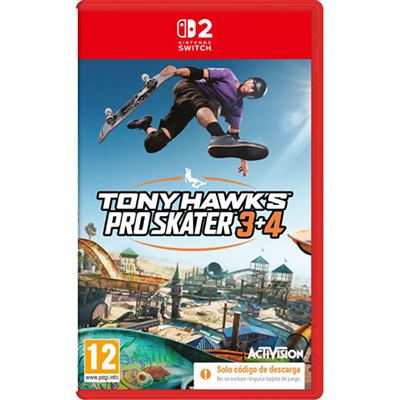 Tony Hawk's Pro Skater 3+4 - (Código de descarga digital) - Nintendo Switch 2