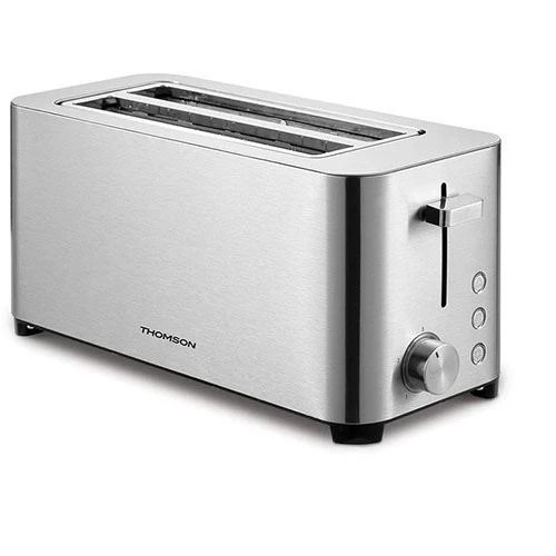 Torradeira Dupla Fenda Thomson THT2F | 1400W - Inox - Outlet - Grade A