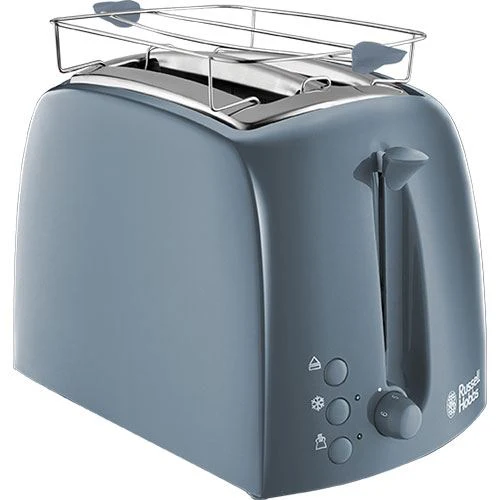 Torradeira Russell Hobbs 2 Fatias Textures - Cinzento