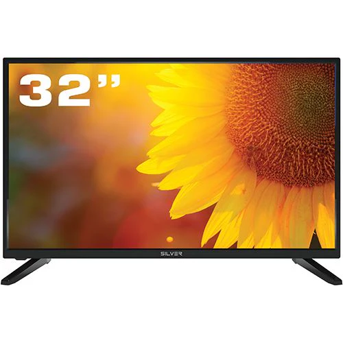 TV Silver 32" HD LED LE495523 81cm - Preto - Outlet - Grade A