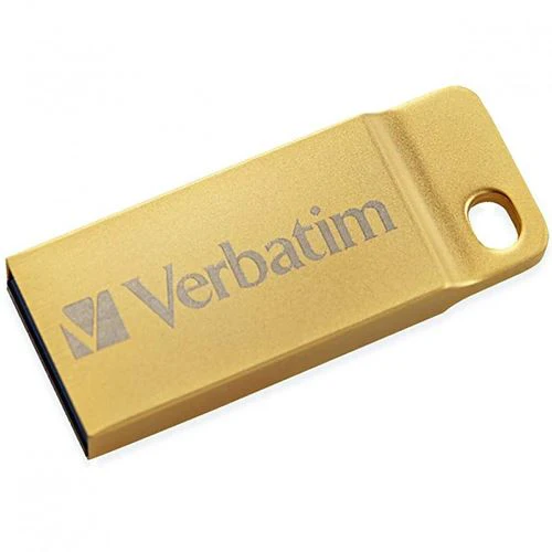 Pen USB Verbatim Metal - 64GB - Gold