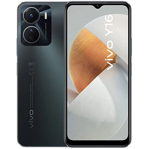 Vivo Y16 - 128 GB - Elegant Black
