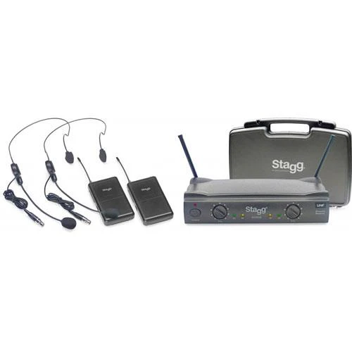 Headset Wireless 2x Micro Head SUW50 HHEG Stagg
